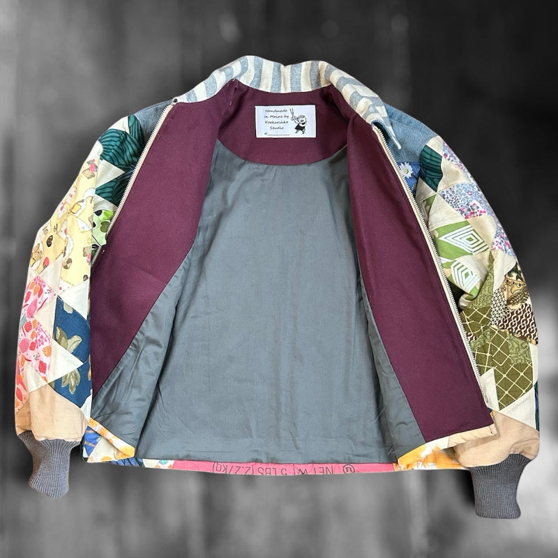 Quilted King Arthur Flour inside jacket