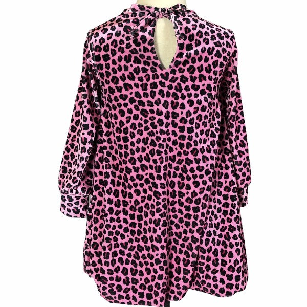 Pink Leopard Bubble Dress