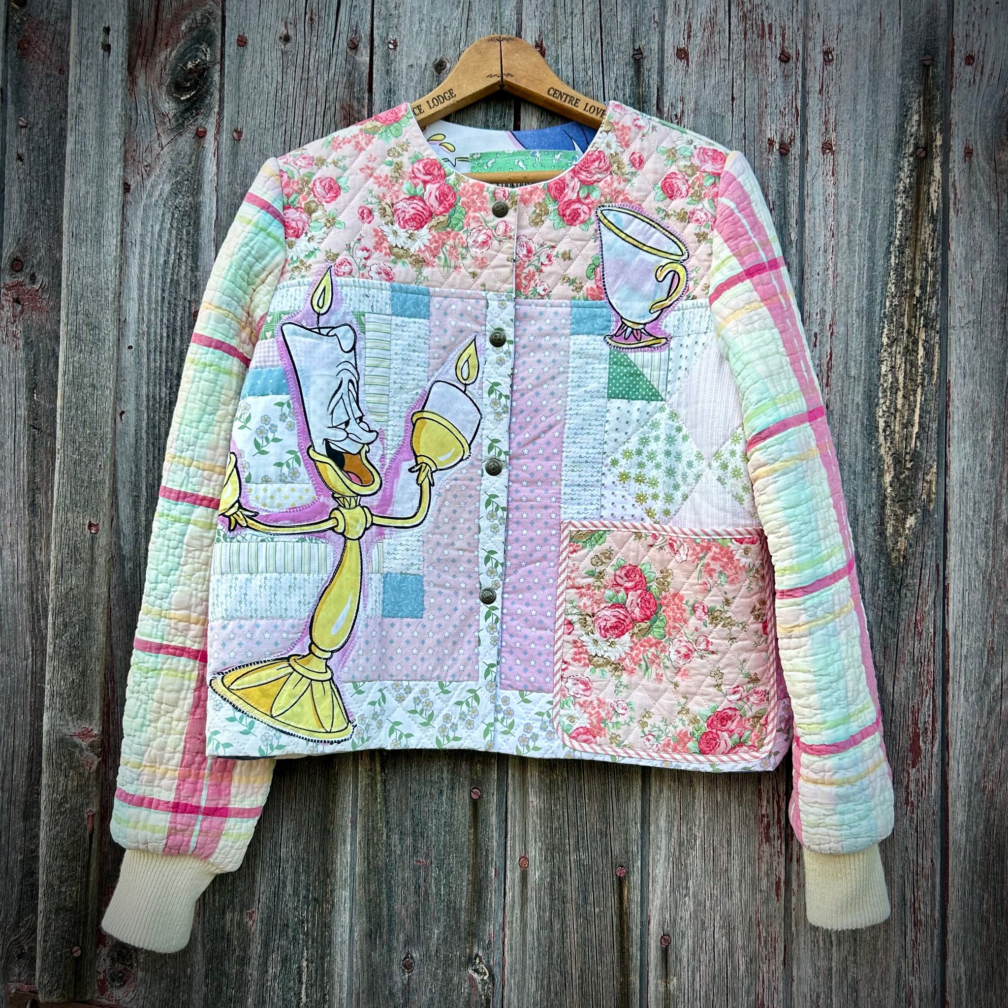Quilted Jacket featuring Lumiere applique