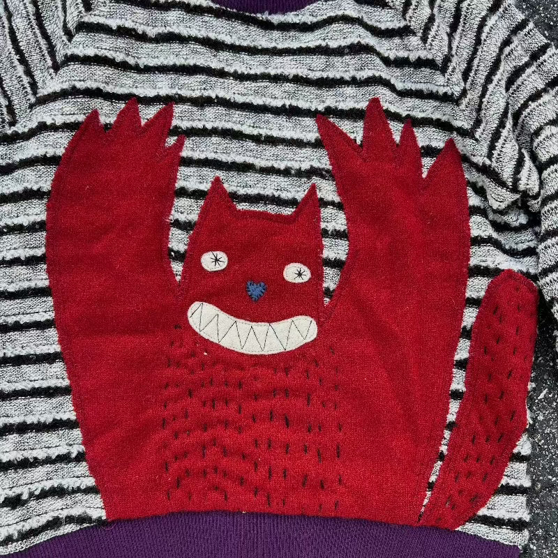 Cheshire Cat Long Sleeve Top