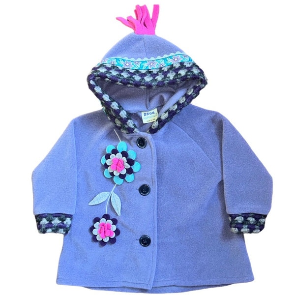 Blossom Lavender Hooded Jacket 3 Months - 6 Years Made in USA