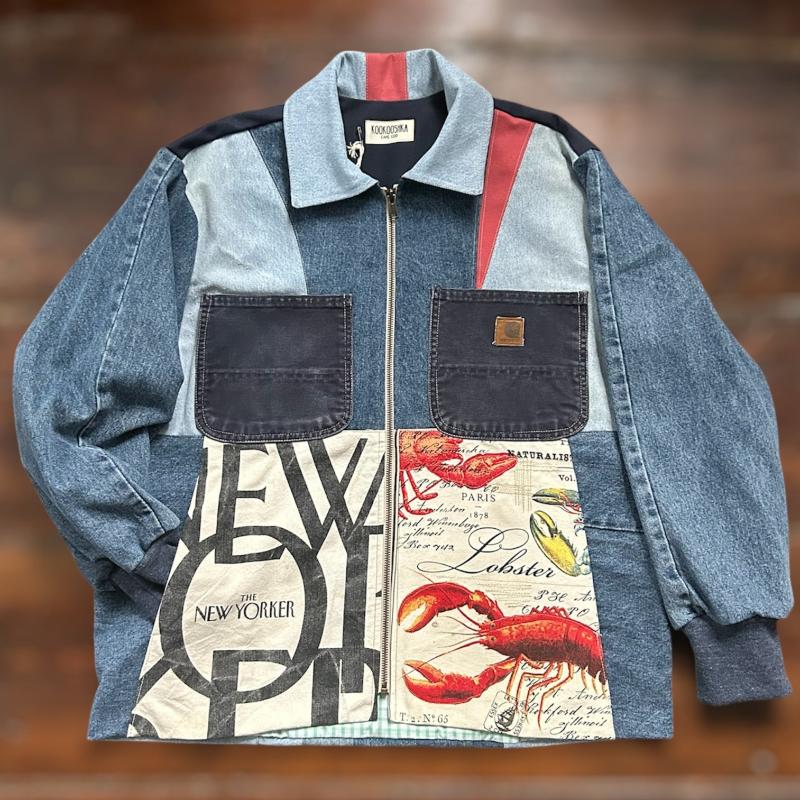 バートン希少Electric cottage×AnalogQ JKT 藤原ヒロシ