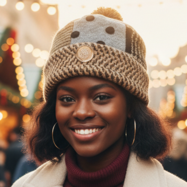 One of a Kind Patchwork Pillbox Hat 029