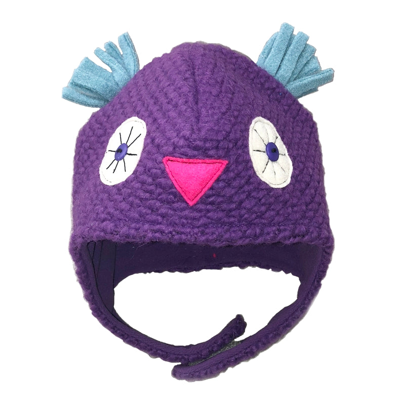 Owl Hat Purple